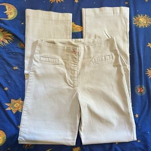 Flared seamless pants